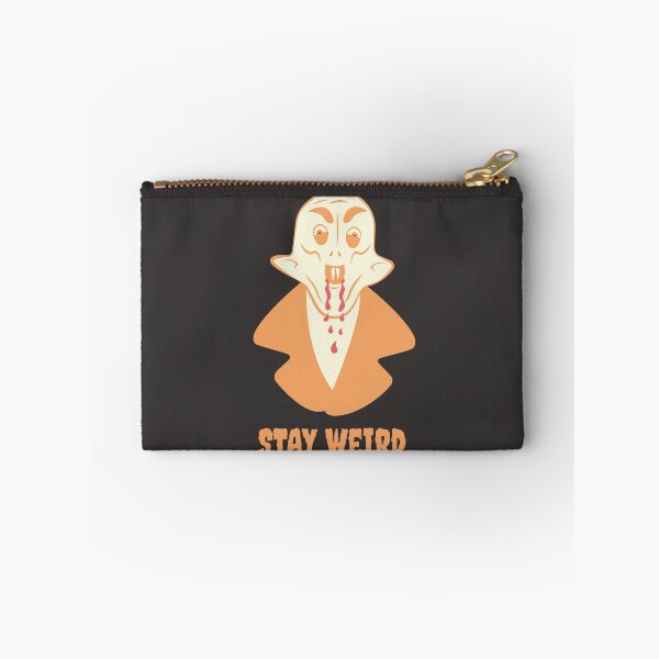 Item preview, Nosferatu Stay Weird Gothic Illustration Orange Edition designed and sold by beboplab.
