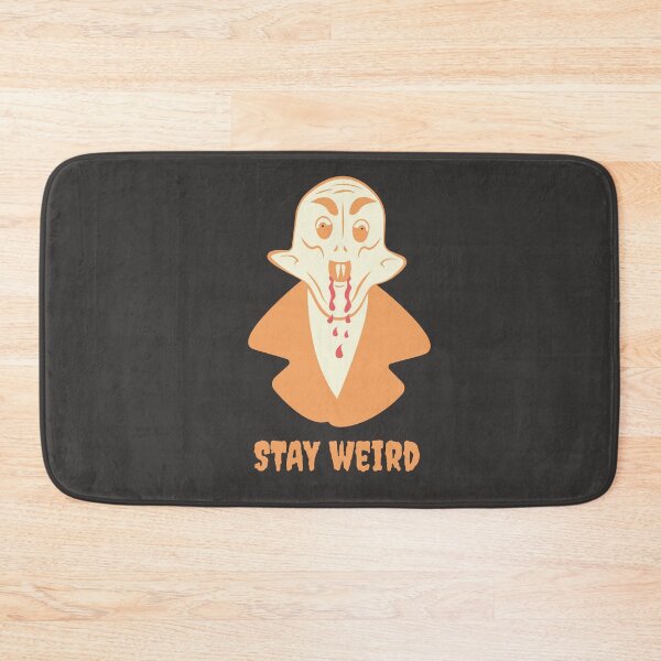 Item preview, Nosferatu Stay Weird Gothic Illustration Orange Edition designed and sold by beboplab.