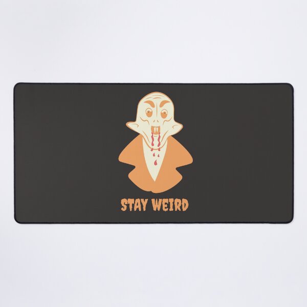 Item preview, Nosferatu Stay Weird Gothic Illustration Orange Edition designed and sold by beboplab.