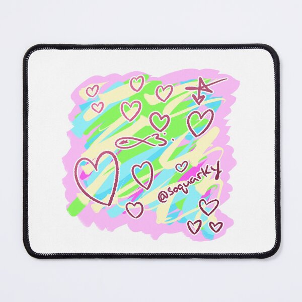 Item preview, soquarky with love designed and sold by Squarebubbles.