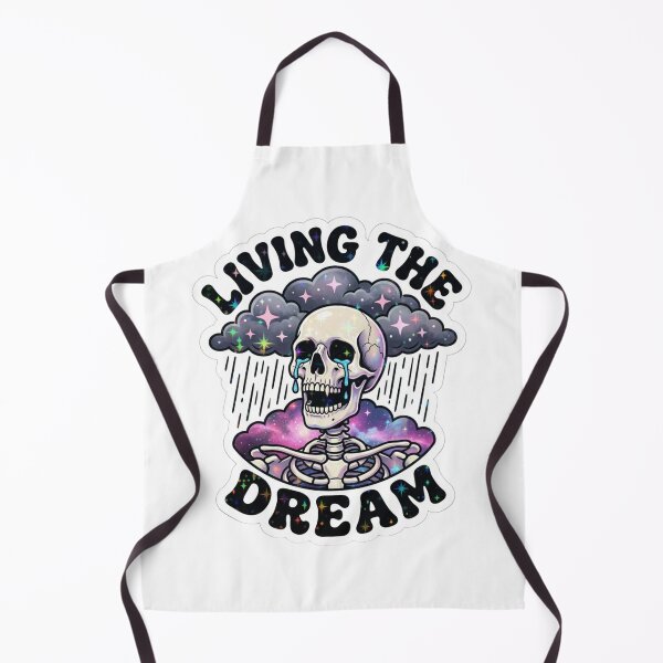 Item preview, Living The Dream Crying Skeleton designed and sold by raedattia.