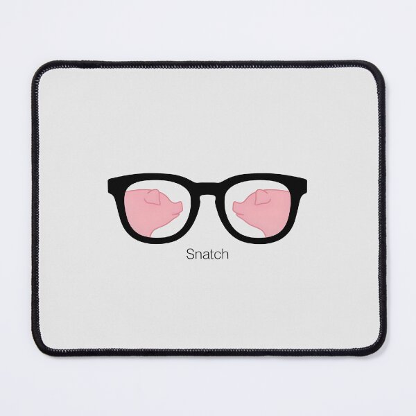 Item preview, Snatch Movie Pig Glasses Minimalist Cinema Art designed and sold by Enea Kelo.