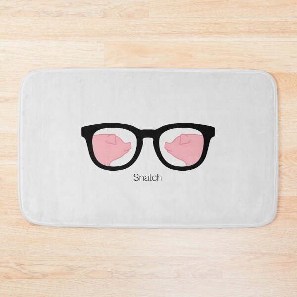 Item preview, Snatch Movie Pig Glasses Minimalist Cinema Art designed and sold by Enea Kelo.