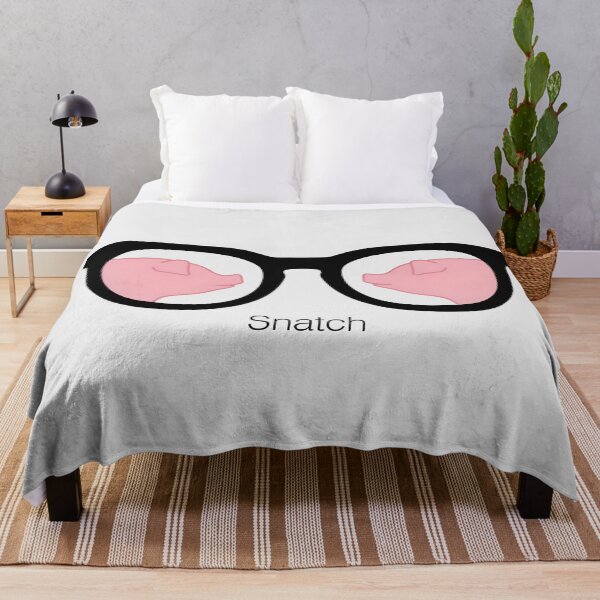 Item preview, Snatch Movie Pig Glasses Minimalist Cinema Art designed and sold by Enea Kelo.