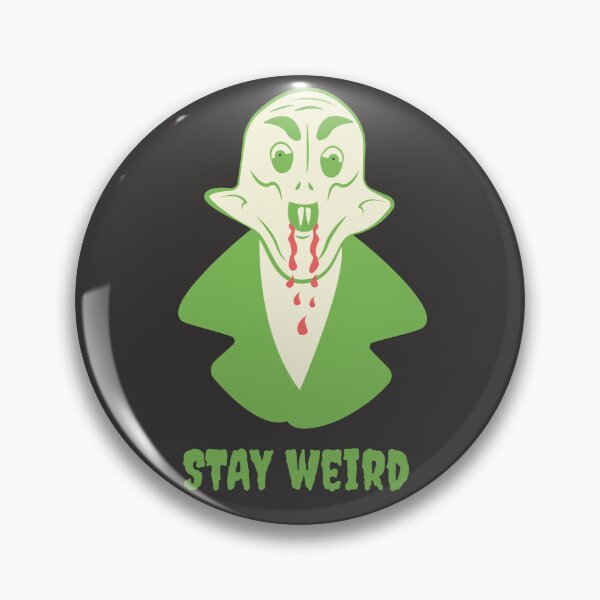 Item preview, Nosferatu Stay Weird Gothic Illustration Green Edition designed and sold by beboplab.