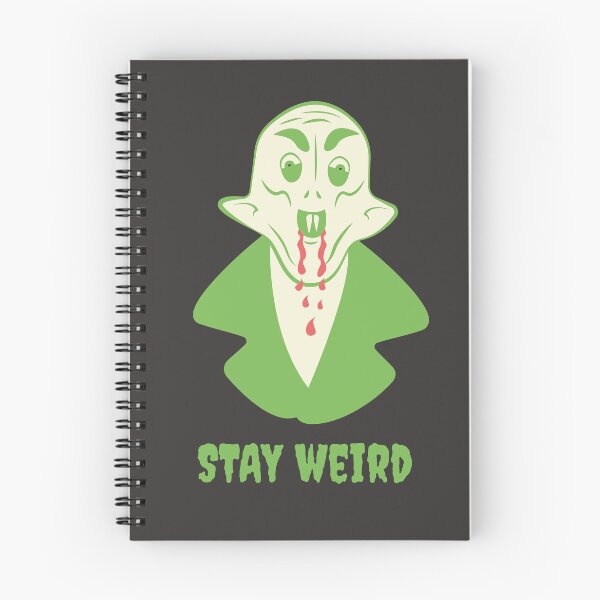 Item preview, Nosferatu Stay Weird Gothic Illustration Green Edition designed and sold by beboplab.