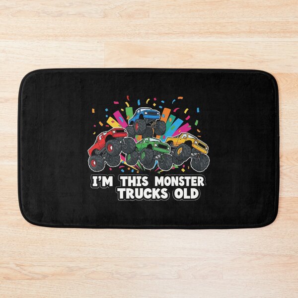 Item preview, I'm This Monster Trucks Old Five Year Old Monster Truck Birthday designed and sold by PopStars1993.
