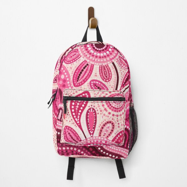 Item preview, Pink Aboriginal Art Colorful Dot Painting Abstract Pattern designed and sold by AMICO77.