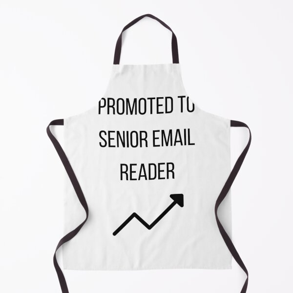 Item preview, Promoted To Senior Email Readers designed and sold by CorporateMood.