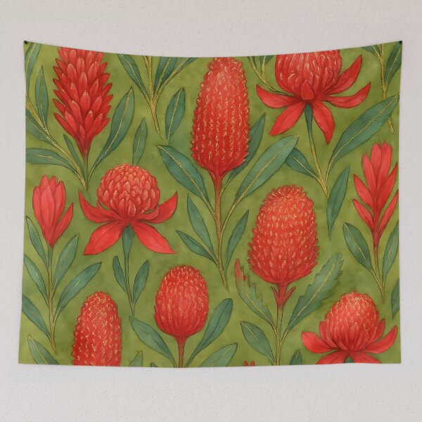 Item preview, Australian Native Flowers  designed and sold by GraphicsClub.