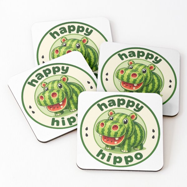 Item preview, Watermelon hippo designed and sold by Elektra9.