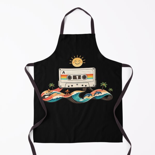 Item preview, Summer Playlist – Retro Cassette Ocean Waves Minimalist Beach Vibes designed and sold by Emoji Emblems.