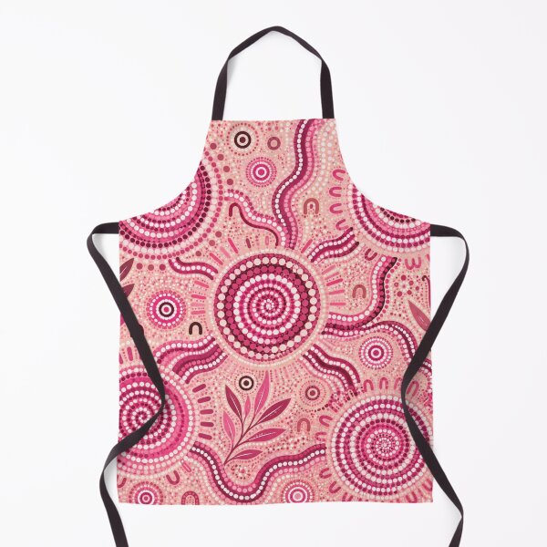 Item preview, Pink Aboriginal Art Colorful Dot Painting Abstract Pattern designed and sold by AMICO77.