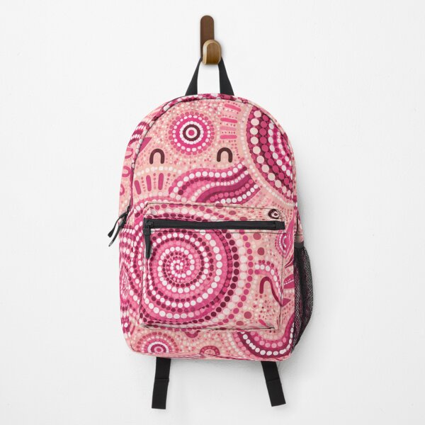 Item preview, Pink Aboriginal Art Colorful Dot Painting Abstract Pattern designed and sold by AMICO77.