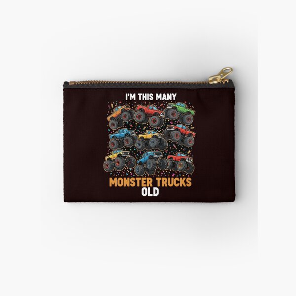 Item preview, I'm This Many Monster Trucks Old 10th Birthday Boy designed and sold by PopStars1993.