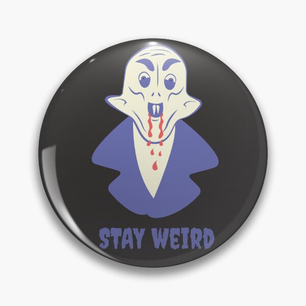 Item preview, Nosferatu Stay Weird Gothic Illustration Purple Edition designed and sold by beboplab.