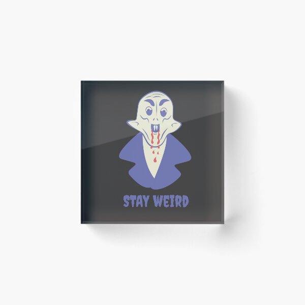 Item preview, Nosferatu Stay Weird Gothic Illustration Purple Edition designed and sold by beboplab.