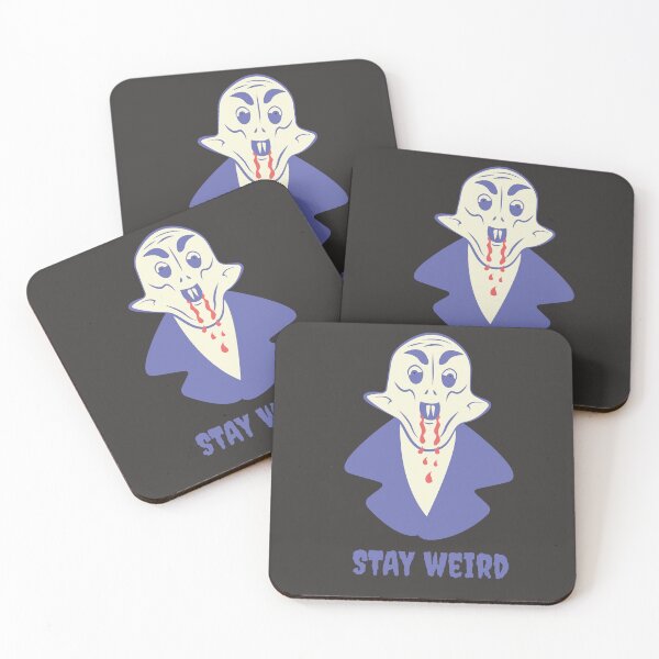 Item preview, Nosferatu Stay Weird Gothic Illustration Purple Edition designed and sold by beboplab.
