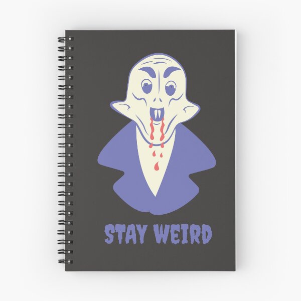 Item preview, Nosferatu Stay Weird Gothic Illustration Purple Edition designed and sold by beboplab.