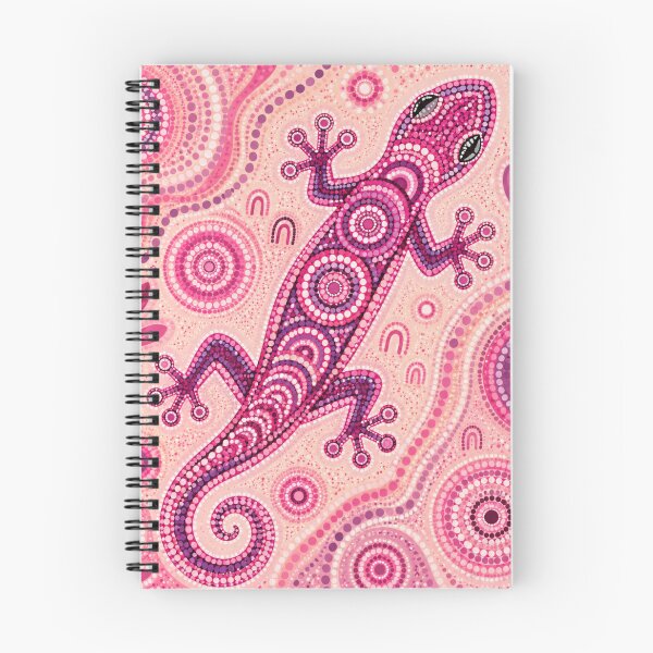 Item preview, Pink Aboriginal Art Colorful Dot Painting Abstract Pattern designed and sold by AMICO77.