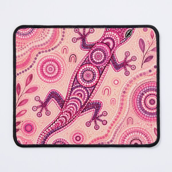 Item preview, Pink Aboriginal Art Colorful Dot Painting Abstract Pattern designed and sold by AMICO77.