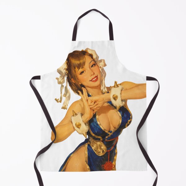 Item preview, Chun-Li Pin-Up | Vintage Street Fighter Cosplay Retro Anime Art designed and sold by Cosplayvintage.