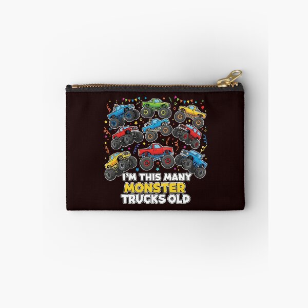 Item preview, I'm This Many Monster Trucks Old 9th Birthday Boy Monster Truck Fan designed and sold by PopStars1993.
