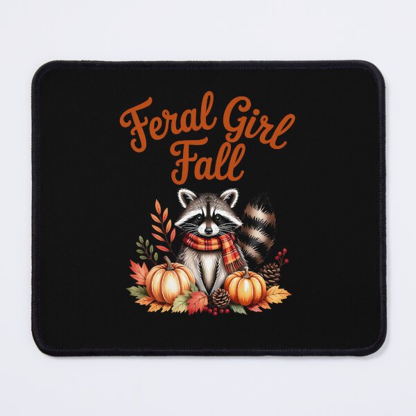 Item preview, Feral Girl Fall Raccoon designed and sold by jkrphoto.