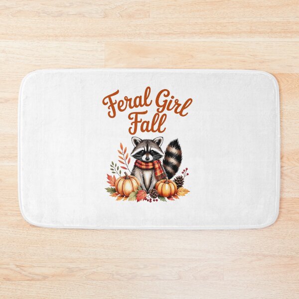 Item preview, Feral Girl Fall Raccoon designed and sold by jkrphoto.