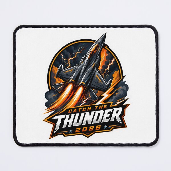 Item preview, Catch The Thunder 2026 Aviation Graphic Design designed and sold by Combat Skies.