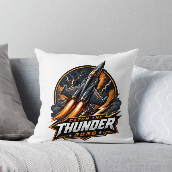Item preview, Catch The Thunder 2026 Aviation Graphic Design designed and sold by Combat Skies.