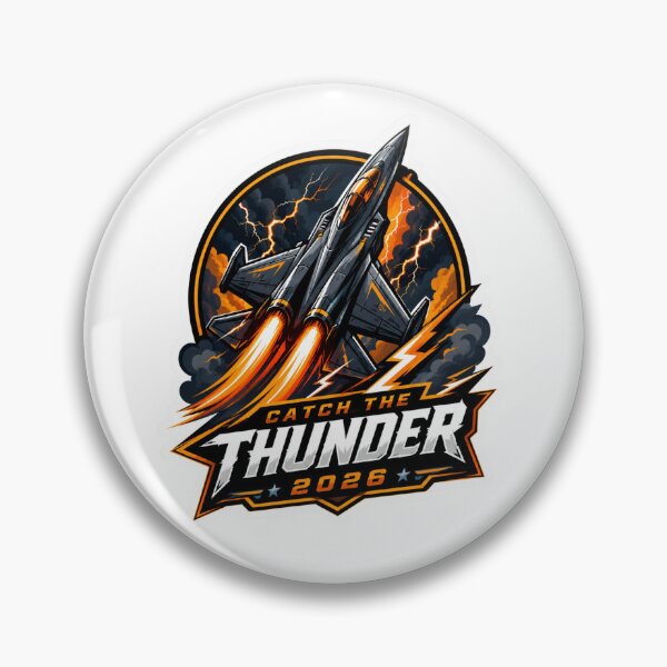 Item preview, Catch The Thunder 2026 Aviation Graphic Design designed and sold by IRON WINGS /USAF.