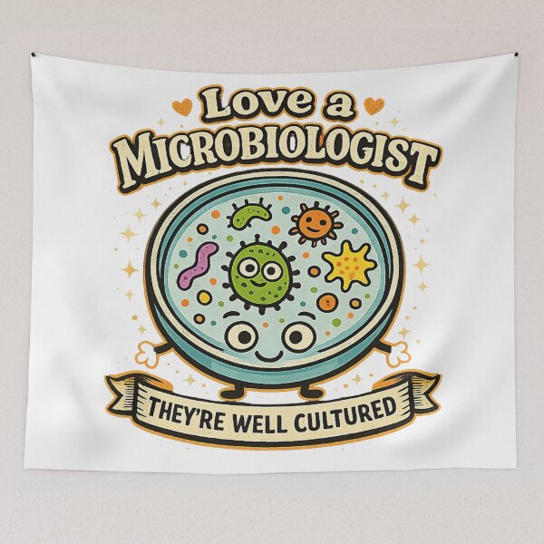 Item preview, Love a Microbiologist, they're well cultured Microbiologist Humor Design designed and sold by Makanahele.