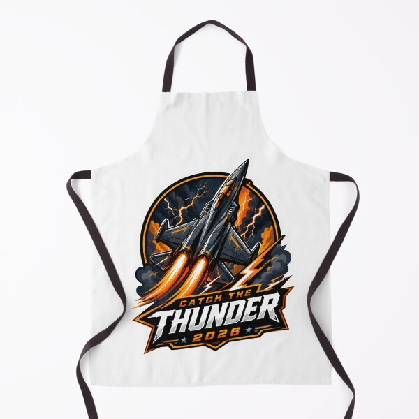 Item preview, Catch The Thunder 2026 Aviation Graphic Design designed and sold by Combat Skies.