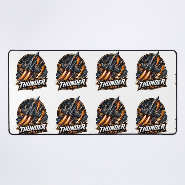 Item preview, Catch The Thunder 2026 Aviation Graphic Design designed and sold by Combat Skies.