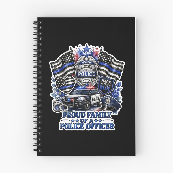 Item preview, Proud Family Of A Police Officer Thin Blue Line Support Gift designed and sold by ConCeptGifts.