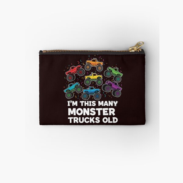 Item preview, I'm This Many Monster Trucks Old Seven Birthday Monster Truck Kid designed and sold by PopStars1993.