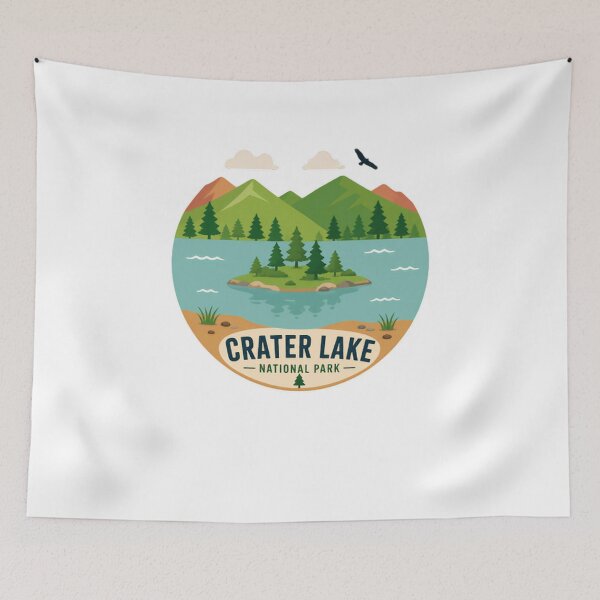 Item preview, Crater Lake National Park Oregon Traveler Outdoor Nature Lover Souvenir designed and sold by Simsimah26Parks.