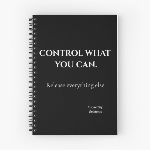 Item preview, Control What You Can – Epictetus Inspired Stoic Quote | Minimalist Typography designed and sold by CalmWorldShop.
