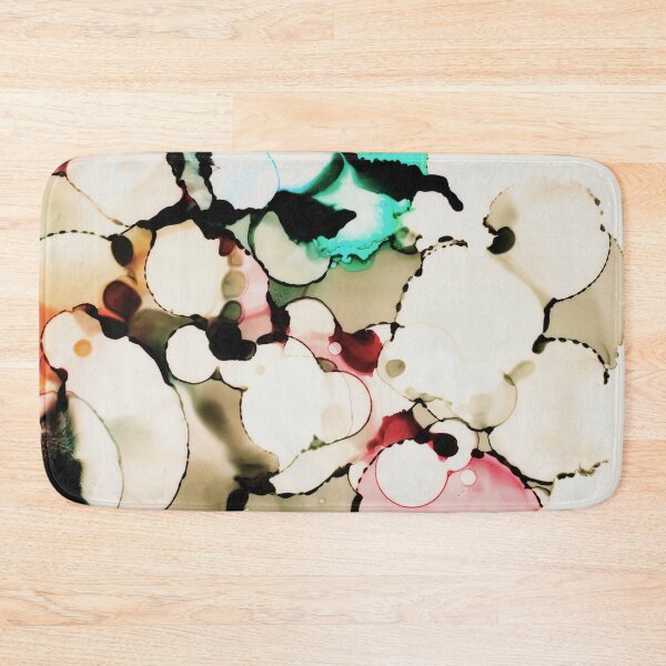 Item preview, Abstract Alcohol Ink Bubbles Colorful Fluid Art designed and sold by BuckaBaby.