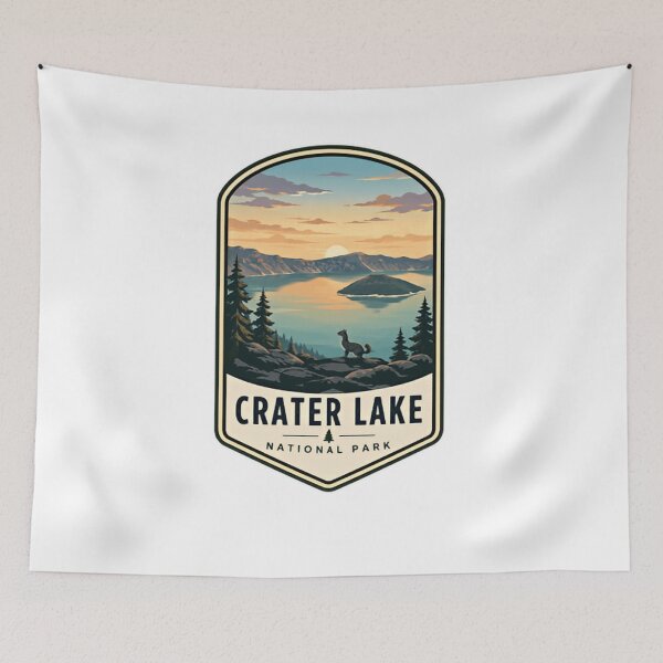 Item preview, Crater Lake National Park Oregon Travel Souvenir Explorer designed and sold by Simsimah26Parks.