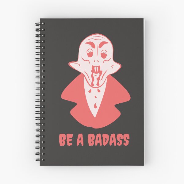 Item preview, Funny Nosferatu Be a Badass Gothic Illustration designed and sold by beboplab.