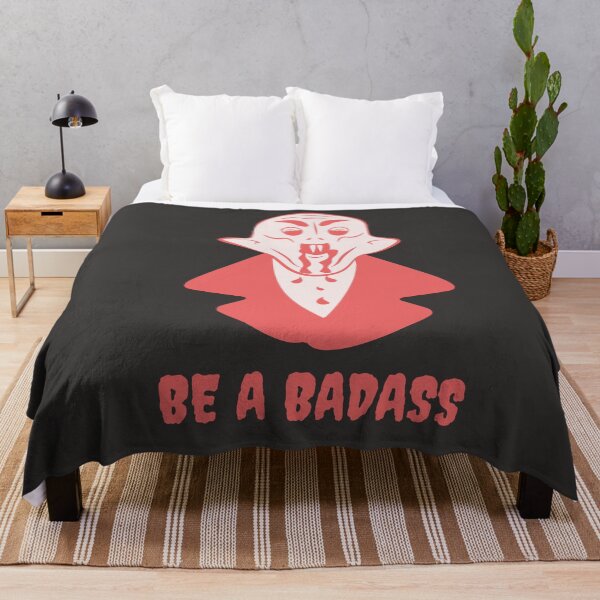 Item preview, Funny Nosferatu Be a Badass Gothic Illustration designed and sold by beboplab.