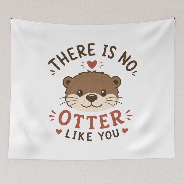 Item preview, There Is No Otter Like You Cute Funny Otter Love Design designed and sold by AMICO77.