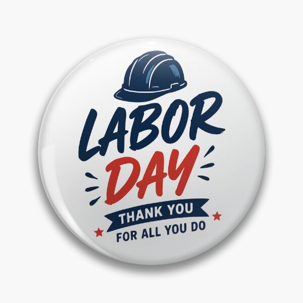 Item preview, Labor Day Thank You Sticker | Worker Appreciation designed and sold by Mikoff04-arts.