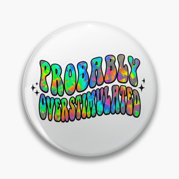 Item preview, Probably Overstimulated Retro Groovy designed and sold by raedattia.