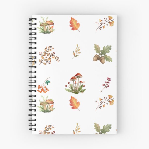 Item preview, Watercolor Fall Botanical Nature  designed and sold by silviaol.