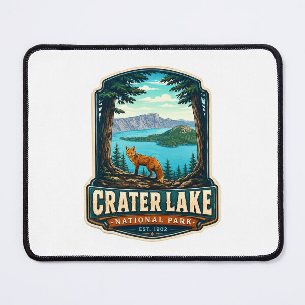 Item preview, Crater Lake National Park Est. 1902 Travel Oregon Nature Explorer designed and sold by Simsimah26Parks.