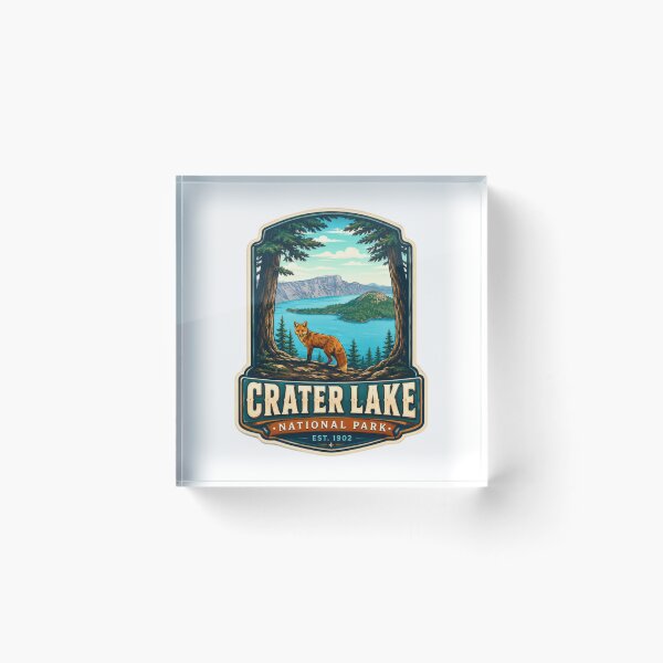 Item preview, Crater Lake National Park Est. 1902 Travel Oregon Nature Explorer designed and sold by Simsimah26Parks.