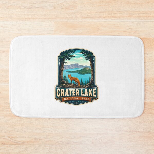 Item preview, Crater Lake National Park Est. 1902 Travel Oregon Nature Explorer designed and sold by Simsimah26Parks.